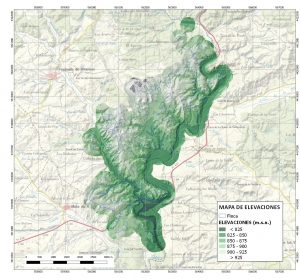 Cartografía Básica. Mapa de Elevaciones