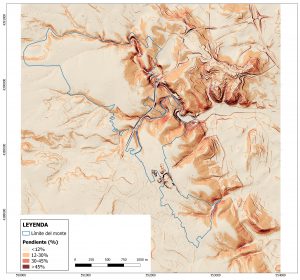 Cartografía Básica. Mapa de Pendientes