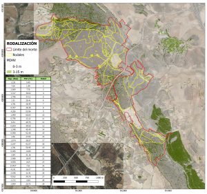 Cartografía Forestal. Mapa de rodales